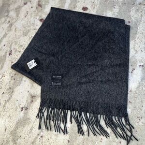 Jos.‎ A. Bank Charcoal 100% Cashmere Scarf for Men